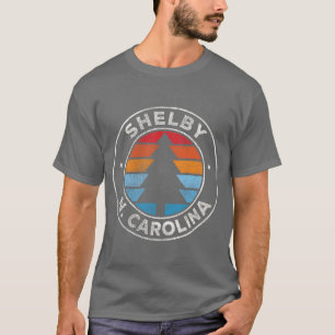 Shelby North Carolina Nc 70S friends T-Shirt