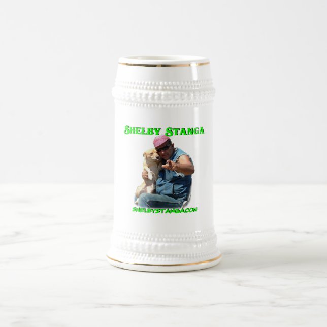 Shelby Stanga Beer Mug (Center)