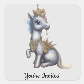 Shelby the Unicorn Stickers