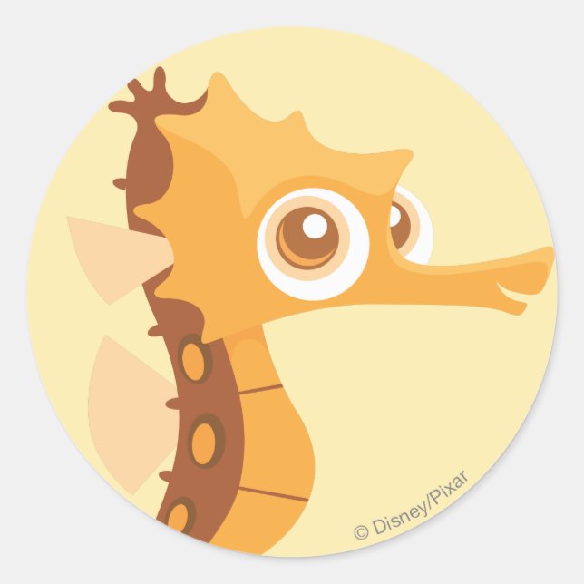 Sheldon 1 classic round sticker (Front)