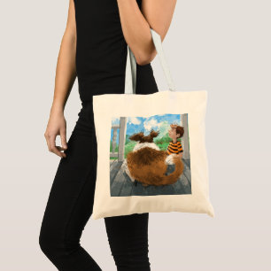 Sheldon and Davie Relaxing Tote Bag