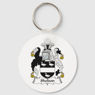 Sheldon Family Crest Keychain