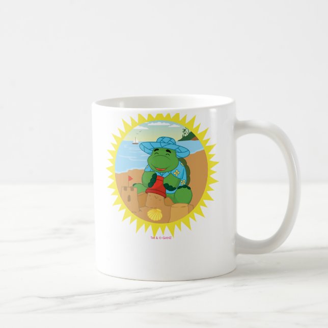 Sheldon on the Beach Coffee Mug (Right)