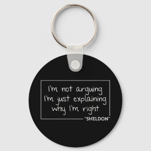 Sheldon Quote Funny Birthday Personalized Name Gif Keychain