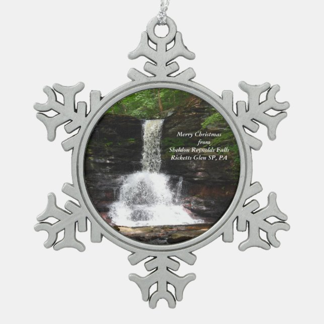 Sheldon Reynolds Falls, Ornement de Noël (Devant)