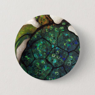 Sheldon the Sea turtle 2 Inch Round Button