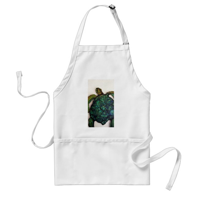 Sheldon the Sea turtle Standard Apron (Front)