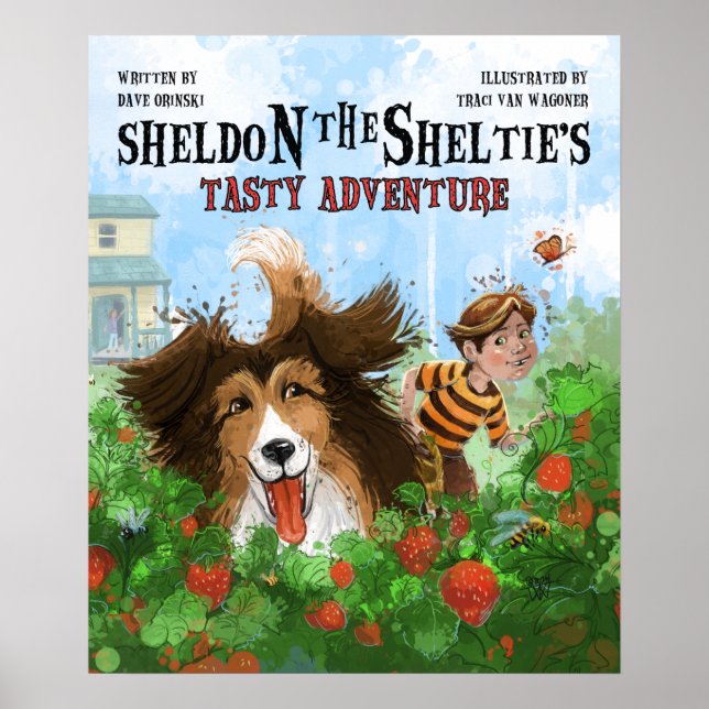 Sheldon the Sheltie Poster (Front)