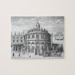 Sheldonian Theatre, Oxford, from 'Oxonia Illustrat Jigsaw Puzzle