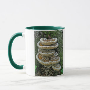 Shelf Fungi on Stump Mug