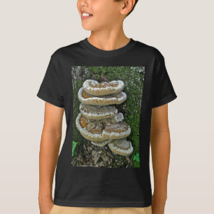 Shelf Fungi on Stump T-Shirt