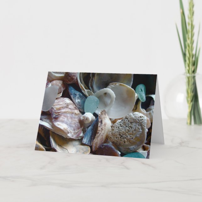 Shell a rassemblé la carte de voeux (Devant)