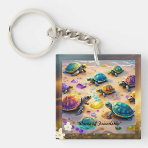 "Shell-abrate Good Times" Keychain