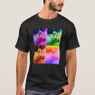 Shell Art Airplane T-Shirt