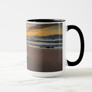 Shell At The Beach At Sunset   Kos Island Mug