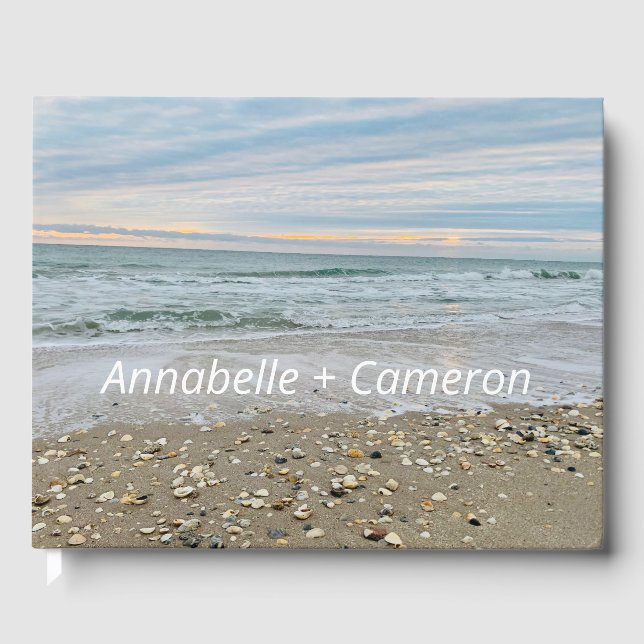 Shell Beach Sunrise Guest Book (Front)