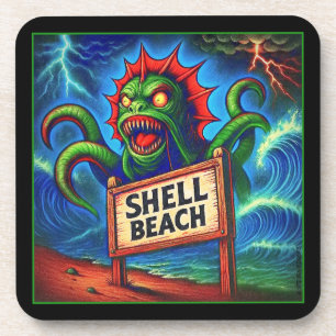 SHELL BEACH TERROR. COASTER