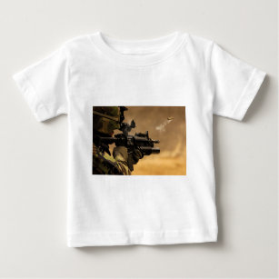 Shell Casing Fired from an M-4 Rifle Baby T-Shirt
