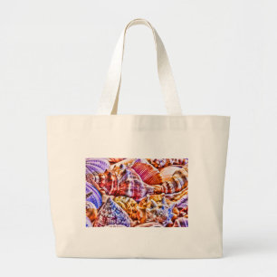 Shell Collector Large Tote Bag