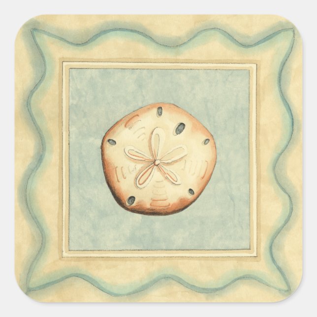 Shell Collector Square Sticker (Front)