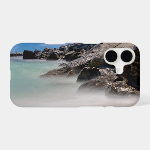 Shell Island Rocks And Waves iPhone Case