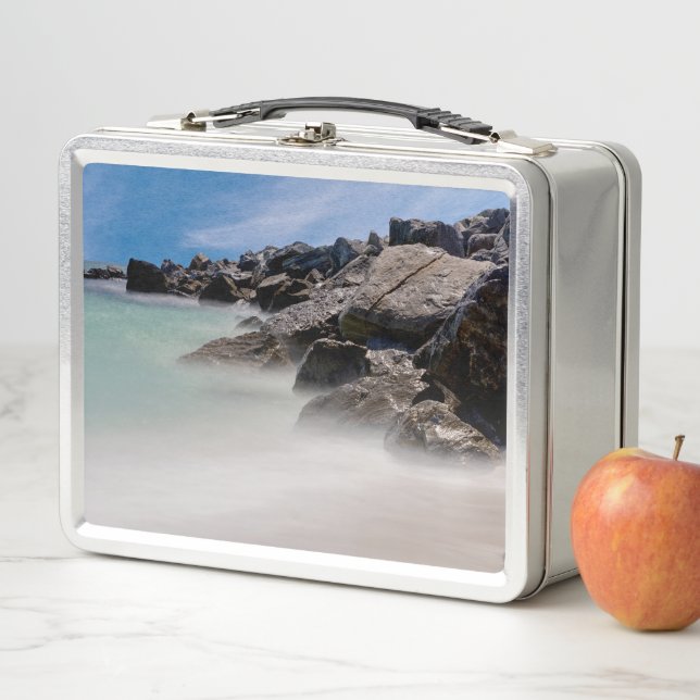 Shell Island Rocks And Waves Lunchbox (In Situ)