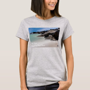 Shell Island Rocks And Waves Women's T-Shirt