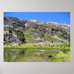 Shell Lake, Tioga Pass, CA Poster