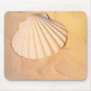 Shell Laying In Sand Mouse Pad