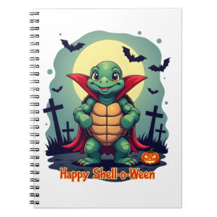 Shell-o-Ween Turtle Notebook