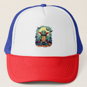 Shell-o-Ween Turtle Trucker Hat