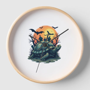 Shell of Screams Turtle Clock