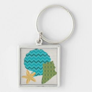 Shell Patterns II Keychain