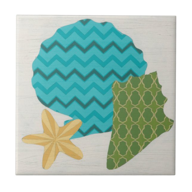 Shell Patterns II Tile (Front)