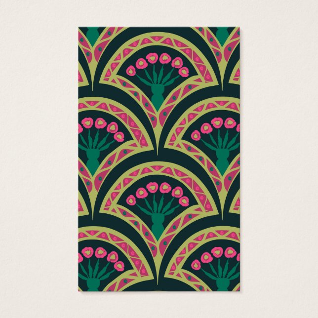 shell shaped green pattern (Front)