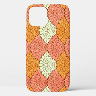 Shell Spectacle: Abstract Sea Patterns iPhone 12 Case