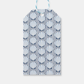 Shell Stripe Elegance! Gift Tags