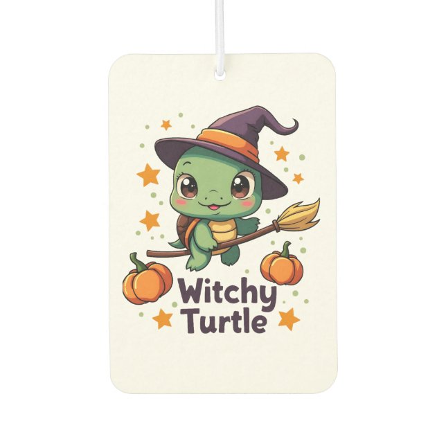 Shell Witch Turtle Air Freshener (Front)