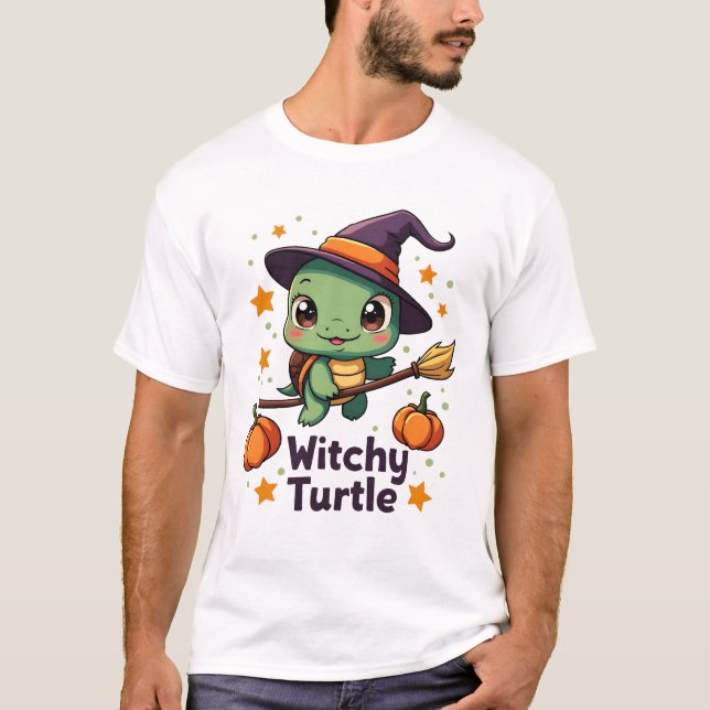 Shell Witch Turtle T-Shirt (Front)