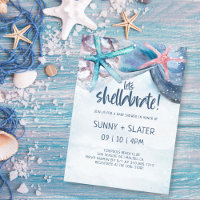 Shellabration | Beach Sea Shells Baby Shower