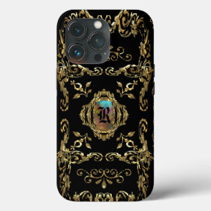 Shellbrooked Elegant Girly Monogram  iPhone 13 Pro Case