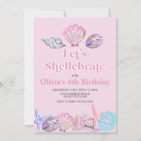 Shellebrate Seashell Beach Birthday