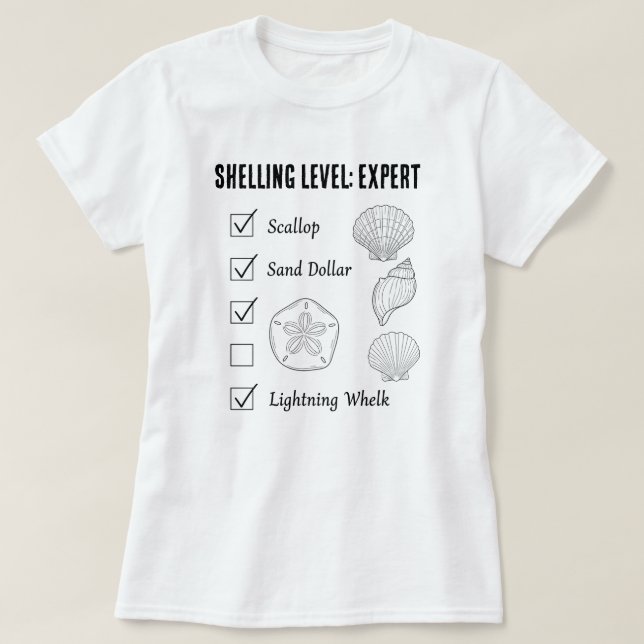 Shelling Level: Expert Shelling T-Shirt (Design devant)