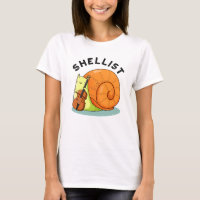 Shellist Funny Snail Cello Pun