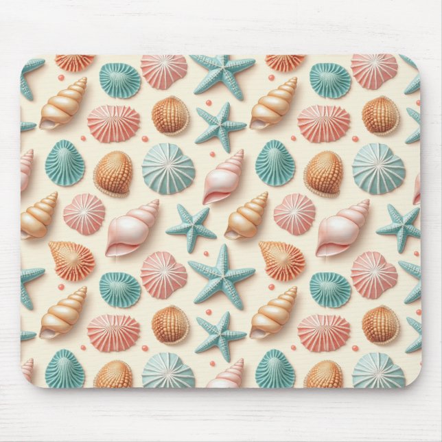 Shells Abundance Mouse Pad (Front)