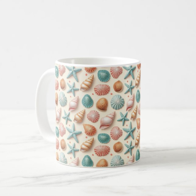 Shells Abundandance Coffee Mug (Front Left)