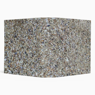 Shells background at the ocean beach binder