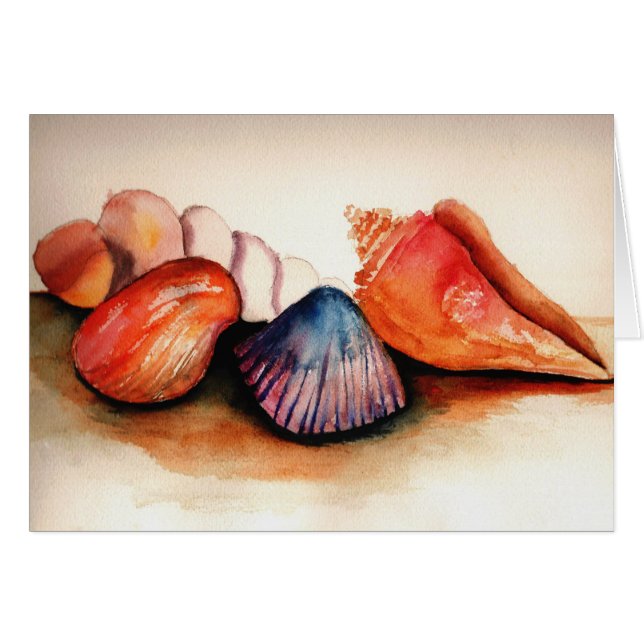 Shells of Summer Card (Front Horizontal)