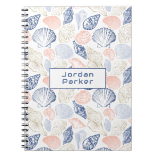 Shells of Various Shapes Notebook