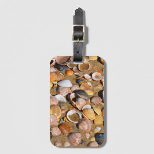 Shells On A Sandy Beach   Andalusia, Spain Luggage Tag